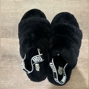 Ugg slippers, Black, Size 8
